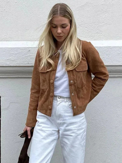 Stylish Relaxed Fit Women's Coat