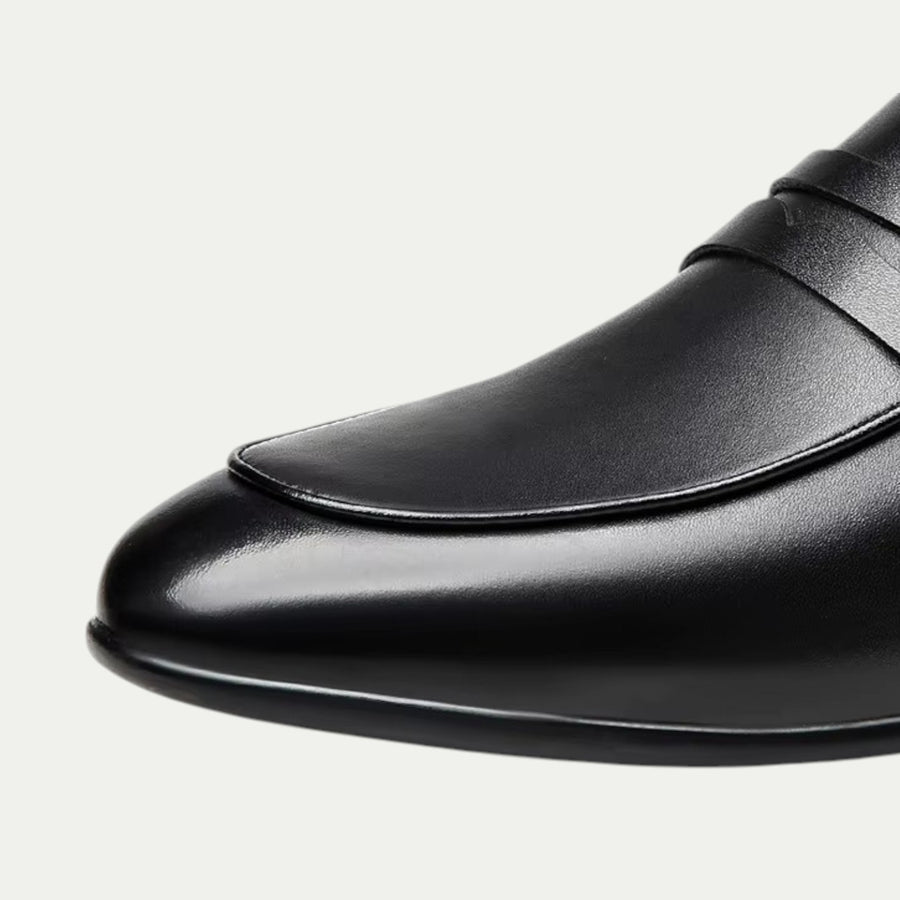 Men Leather Mules Loafers Soft Sole