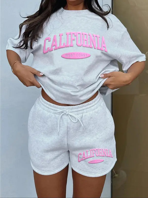 Comfy Casual Summer Loungewear Set - OutfitLondon