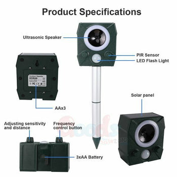 Solar Animal Repeller