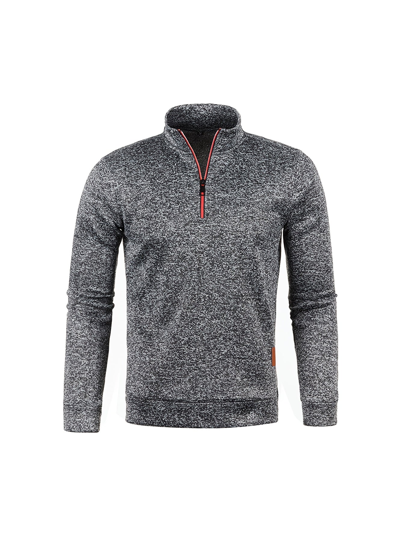 Cozy Fleece Quarter Zip Pullover Sweater