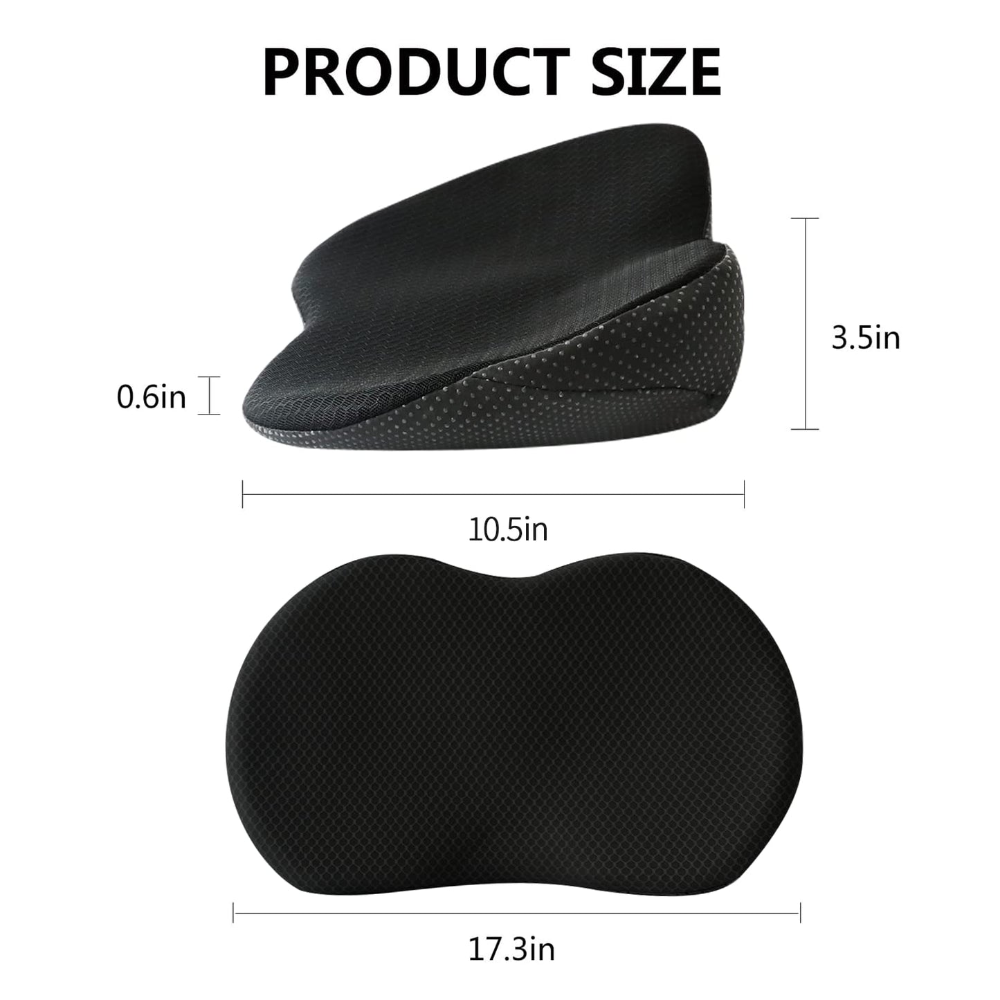 Car Seat Cushion for Shorter Drivers