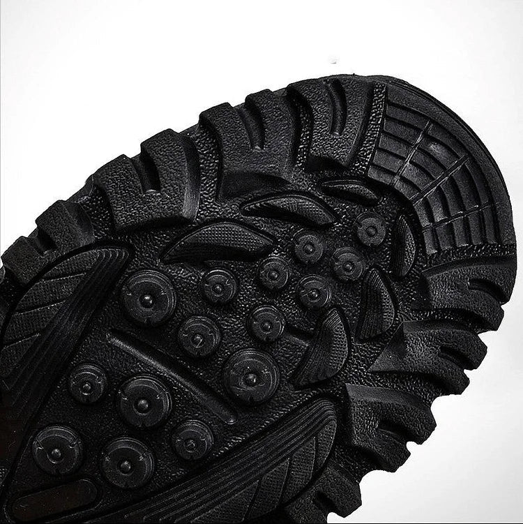 Rugged Waterproof Hiking Boots Outdoors