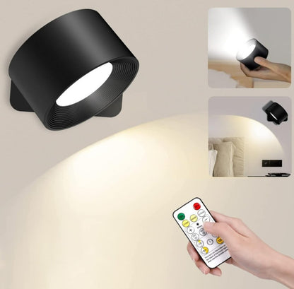 Cordless Wall Lamp - Battery Operated Light - Rechargeable Wall Light - Ambilume