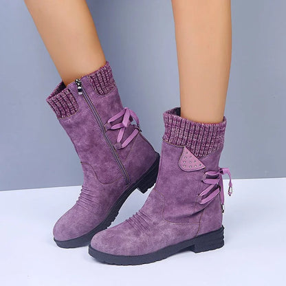 Warm Insulated Rain Boots for Women
