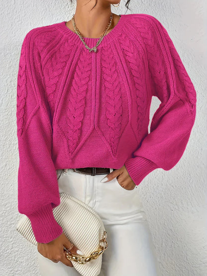 Cozy Oversized Long Sleeve Women's Sweater