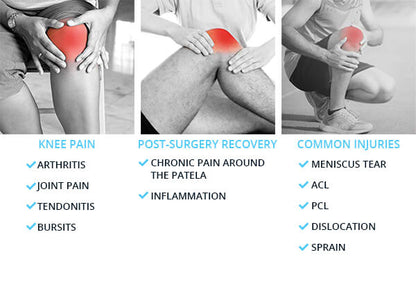 Knee Sleeve (1 Pair) - Knee Brace for Knee Pain