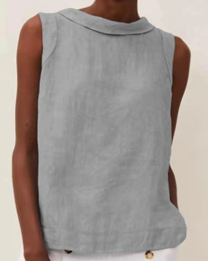 Women's Casual Cotton Sleeveless Tank Top