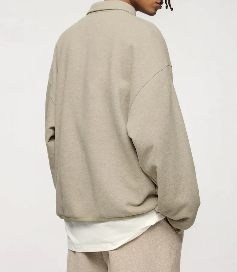Classic Rich Cotton Polo Sweater