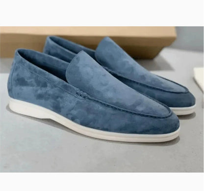 Soft Leather Slip On Shoes