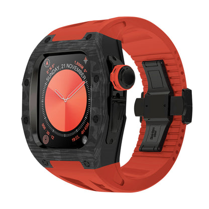 Luxury Apple Watch Carbon Case Upgrade Accessory