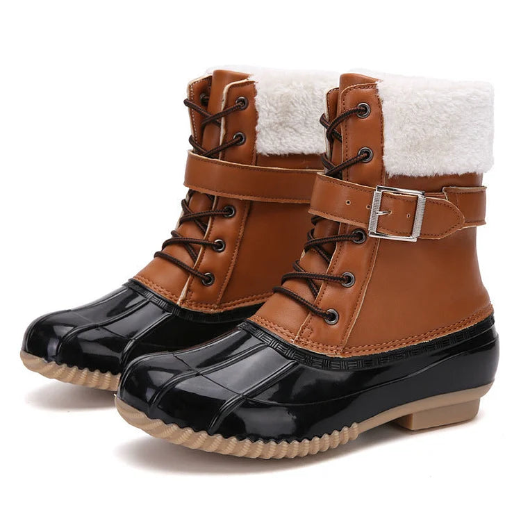 Warm Waterproof Women's Winter Snow Boots
