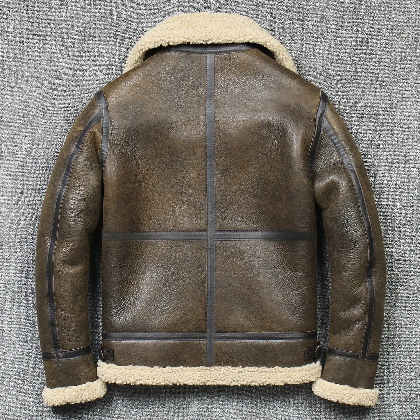 Warm Shearling Winter Coat