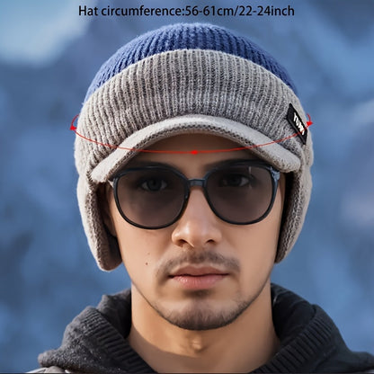 Cold Weather Thermal Insulated Beanie Hat
