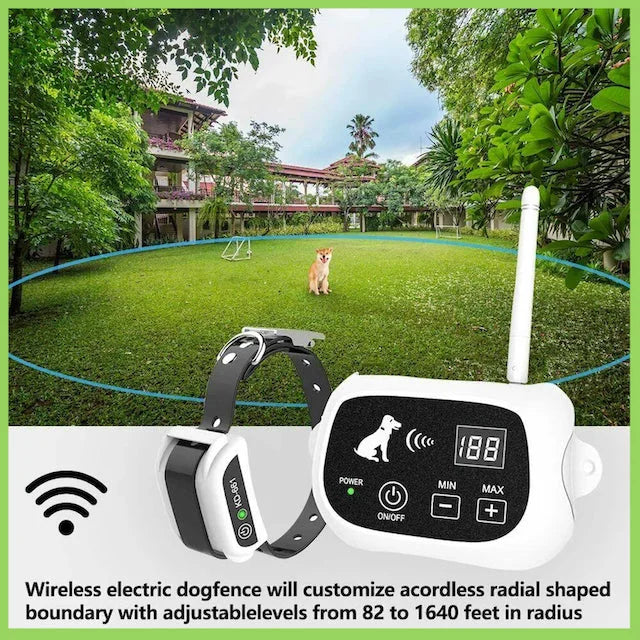 Wireless Electric Dog Fence Pet Containment System
