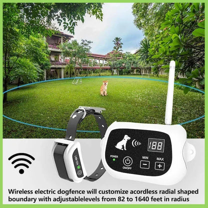 Wireless Electric Dog Fence Pet Containment System