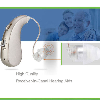 Rechargeable Mini Digital Hearing Aid Listen Sound Amplifier Wireless Ear Aids