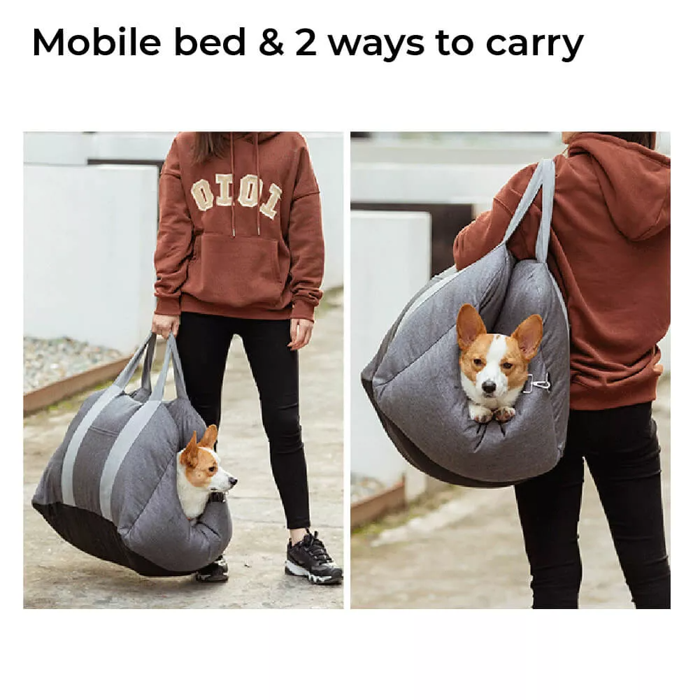Travel Dog Car Seat Bed - Gymbag Water-Resistant