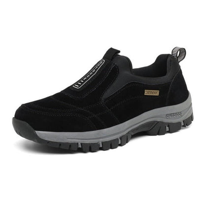 Orthopedic Men Shoes Arch Support Wide Toebox AntiSkid Walking Outdoor