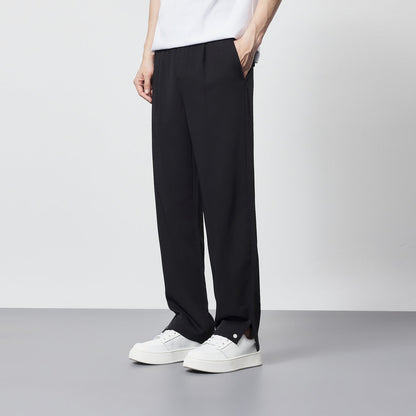 Comfortable Loose Fit Mens Dress Trousers