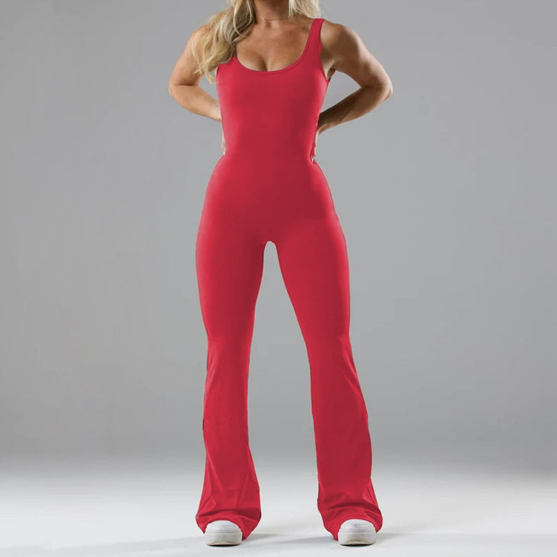 Women's Casual Stretch Cotton Yoga Bodysuit