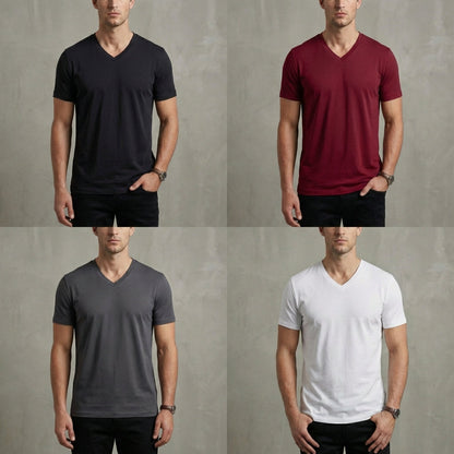 Classic Crew Neck Tee Shirt | Simple Everyday T-Shirt