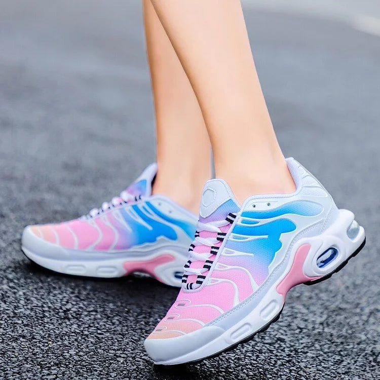 Women Air Cushion Shoes Fashion Multicolor Sneakers