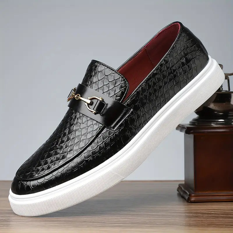 Comfortable Orthopedic Leather Slip On Shoes