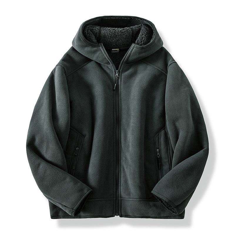 Cozy Mens Padded Parka Thick Insulated Winter Jacket