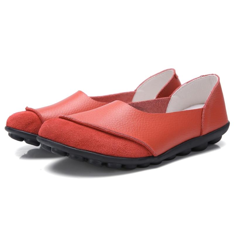 Women's Lofors Loafers Moccasins Soft Leather Flats