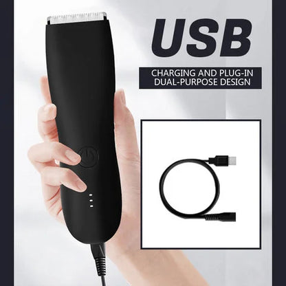 Ultra-Quiet Skin-Friendly Body Shaver
