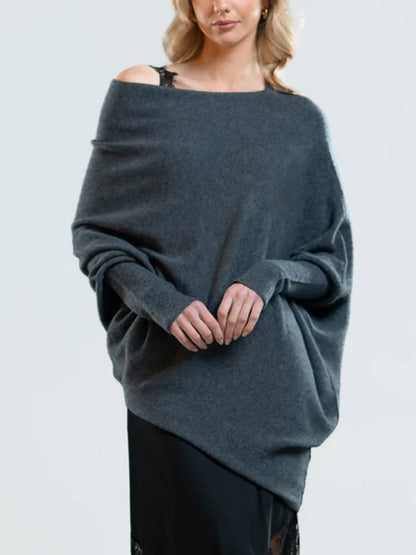 Soft Cashmere Blend Offbeat Sweater