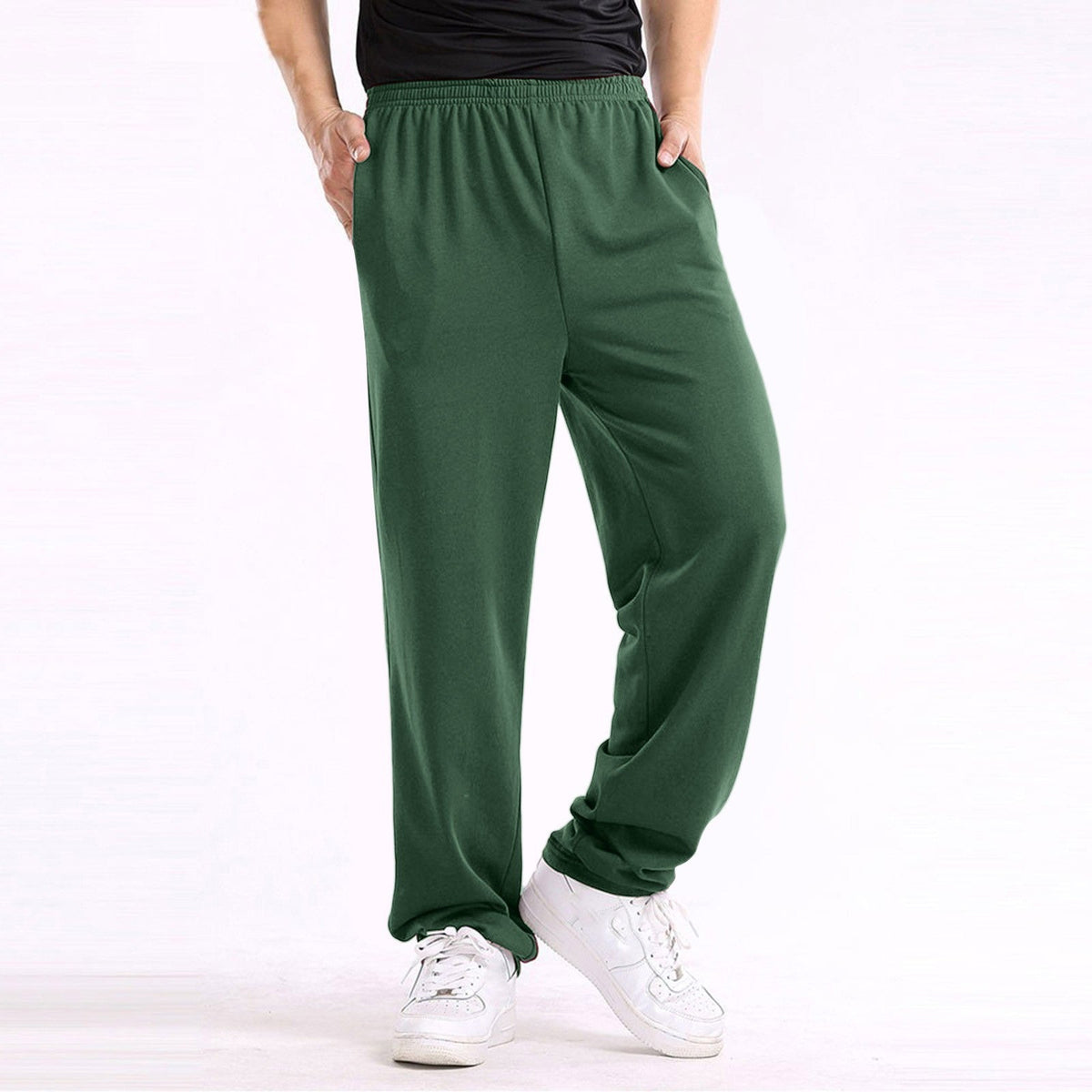 Men's Casual Cotton Straight Leg Chinos