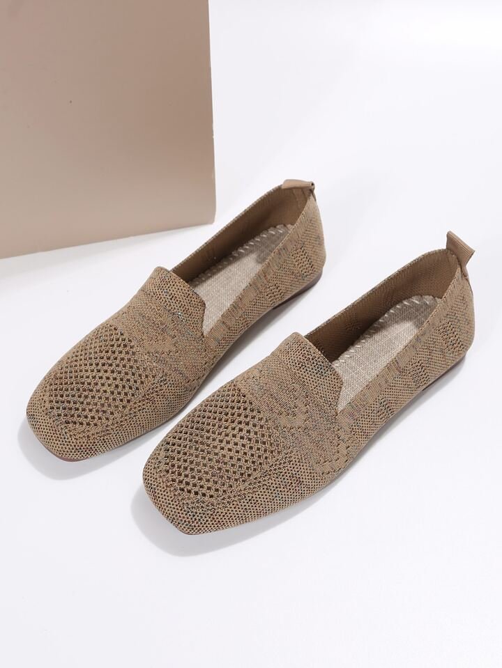 Step-In Elegance: Orthopedic Non-Slip Flat Shoes - Comfort Meets Style