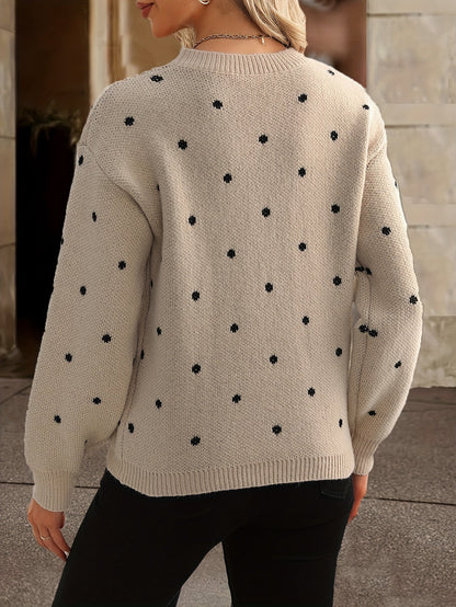 Classic Spotted Women's Sweater