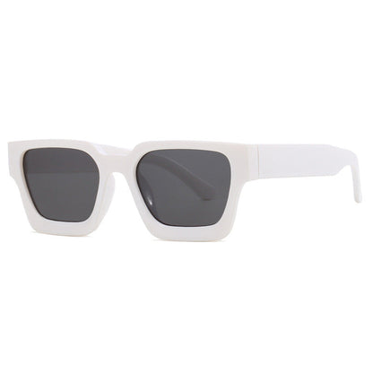 Women's Retro Acetate Frame Square Sunglasses