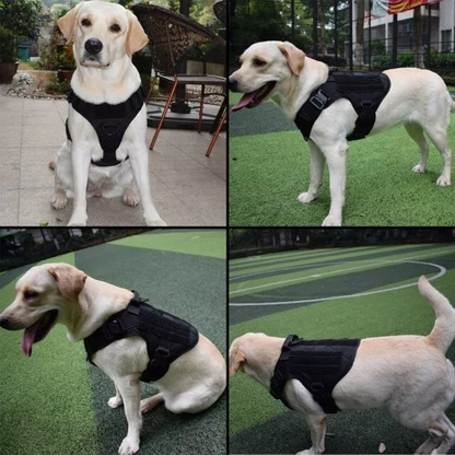 Military No-Pull Tactical Dog Harness Vest
