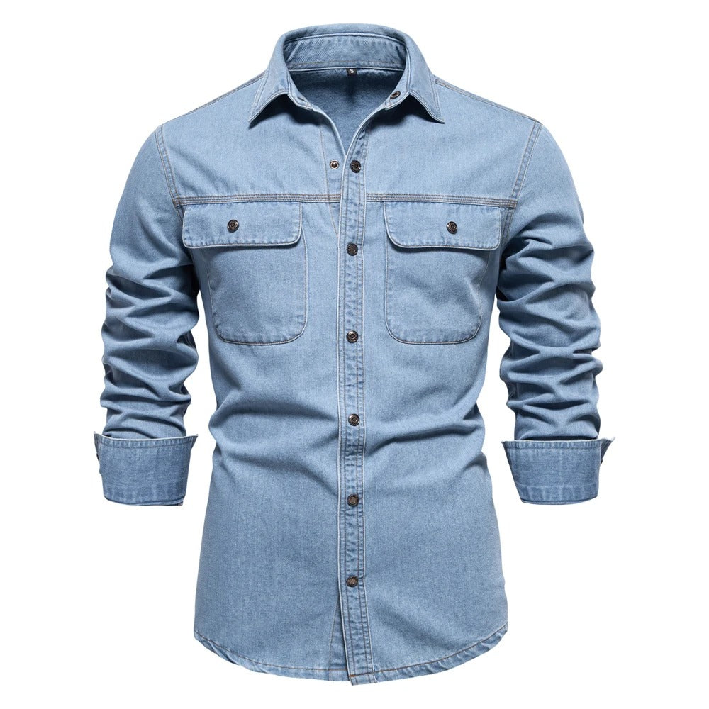 Classic Casual Mens Cotton Shirt