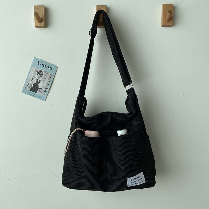 Big Spacious Tote Bag Soft Faux Leather