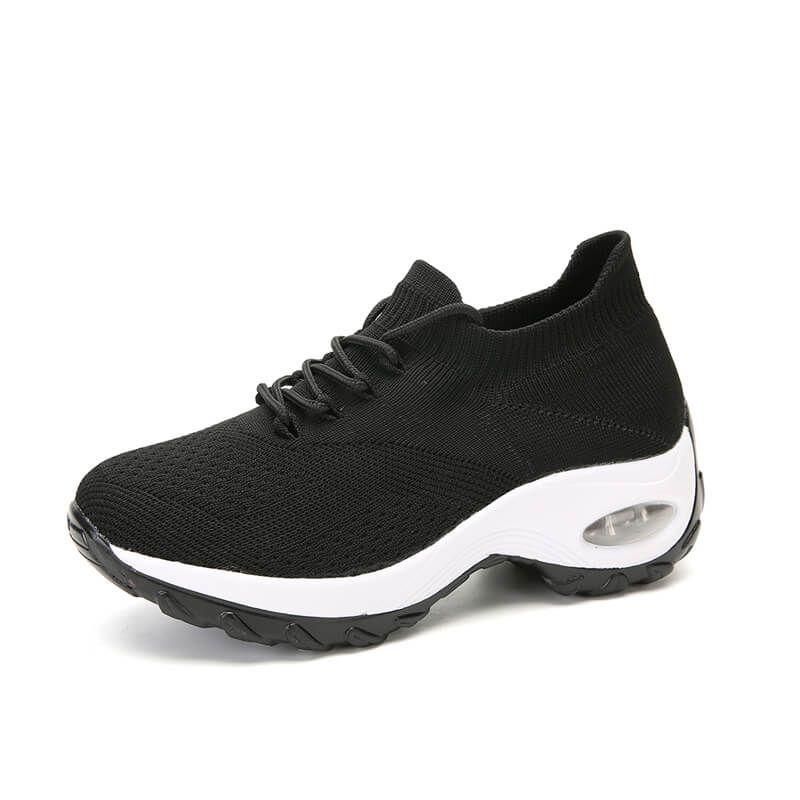 Lace Up Walking Running Shoes Platform Sneakers