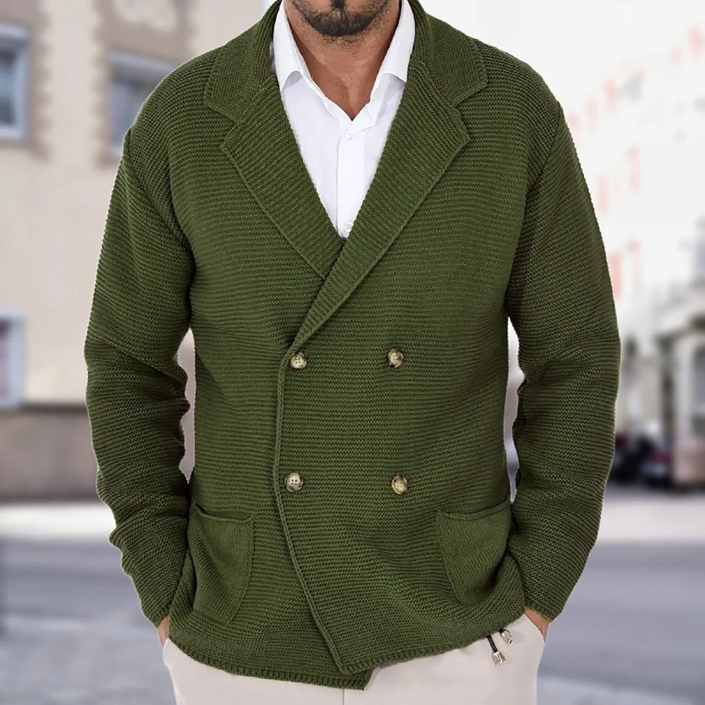 Traditional Men's Crew Neck Sweater