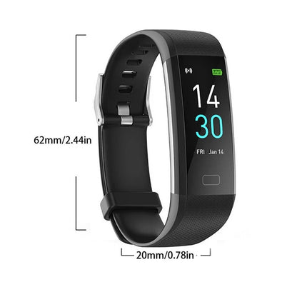 Blood Pressure and Heart Rate Monitor Smart Watch