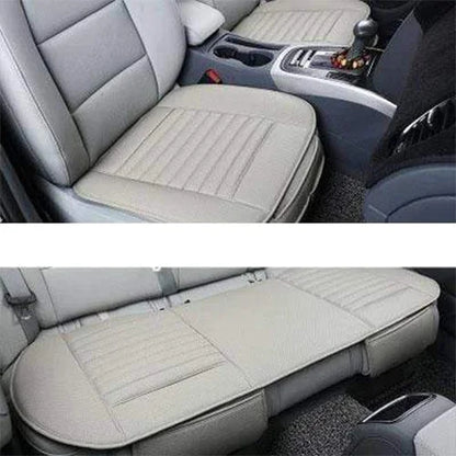 Car Seat Cushion-Leather Bamboo Charcoal (Absorbing odor)