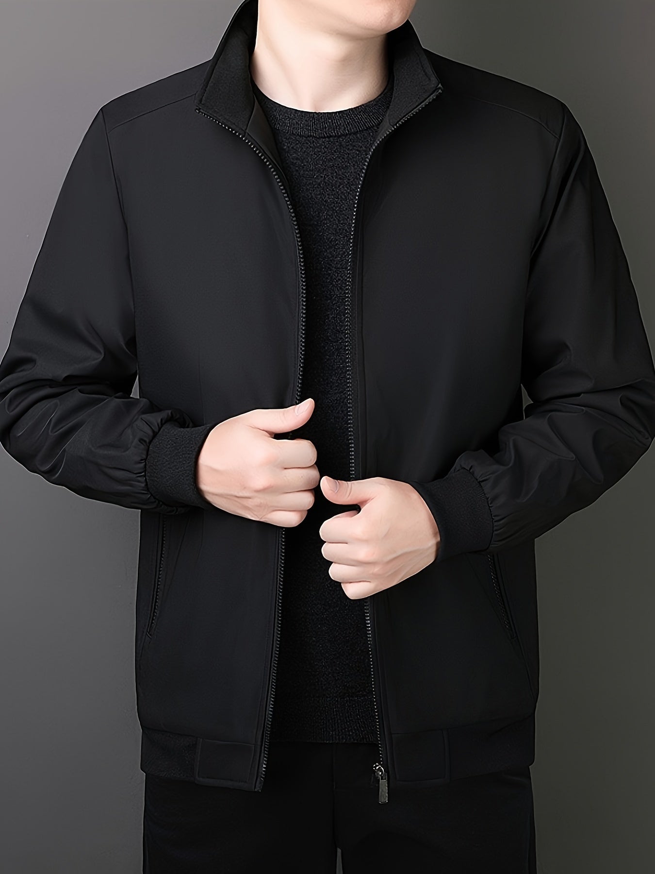 Timeless Easy Fit Mens Coat - Warm Casual Parka Jacket - OutfitLondon