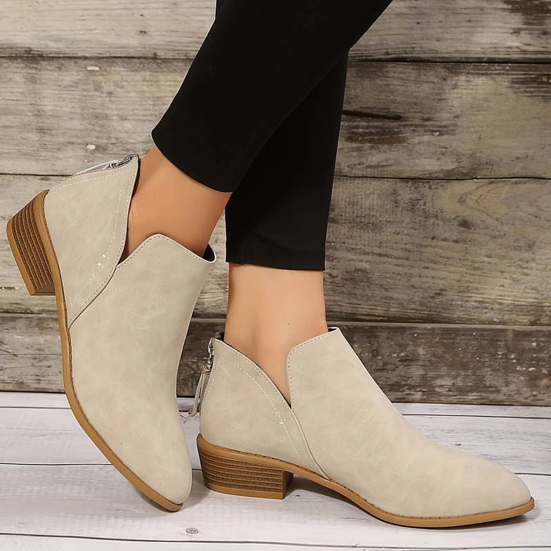 Ladies Low Heel Boots