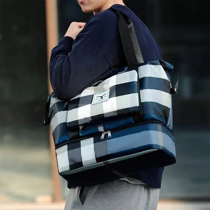 Compact Folding Travel Bag - Lightweight & Water Resistant