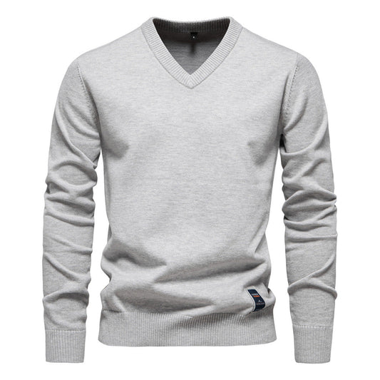 Timeless Crew Neck Mens Pullover - OutfitLondon