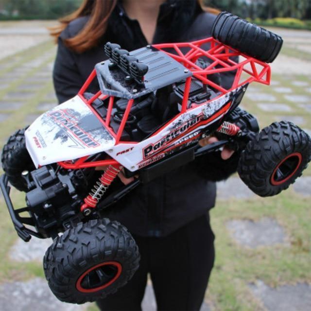 Rugged 4x4 RC Truck with Big Tires