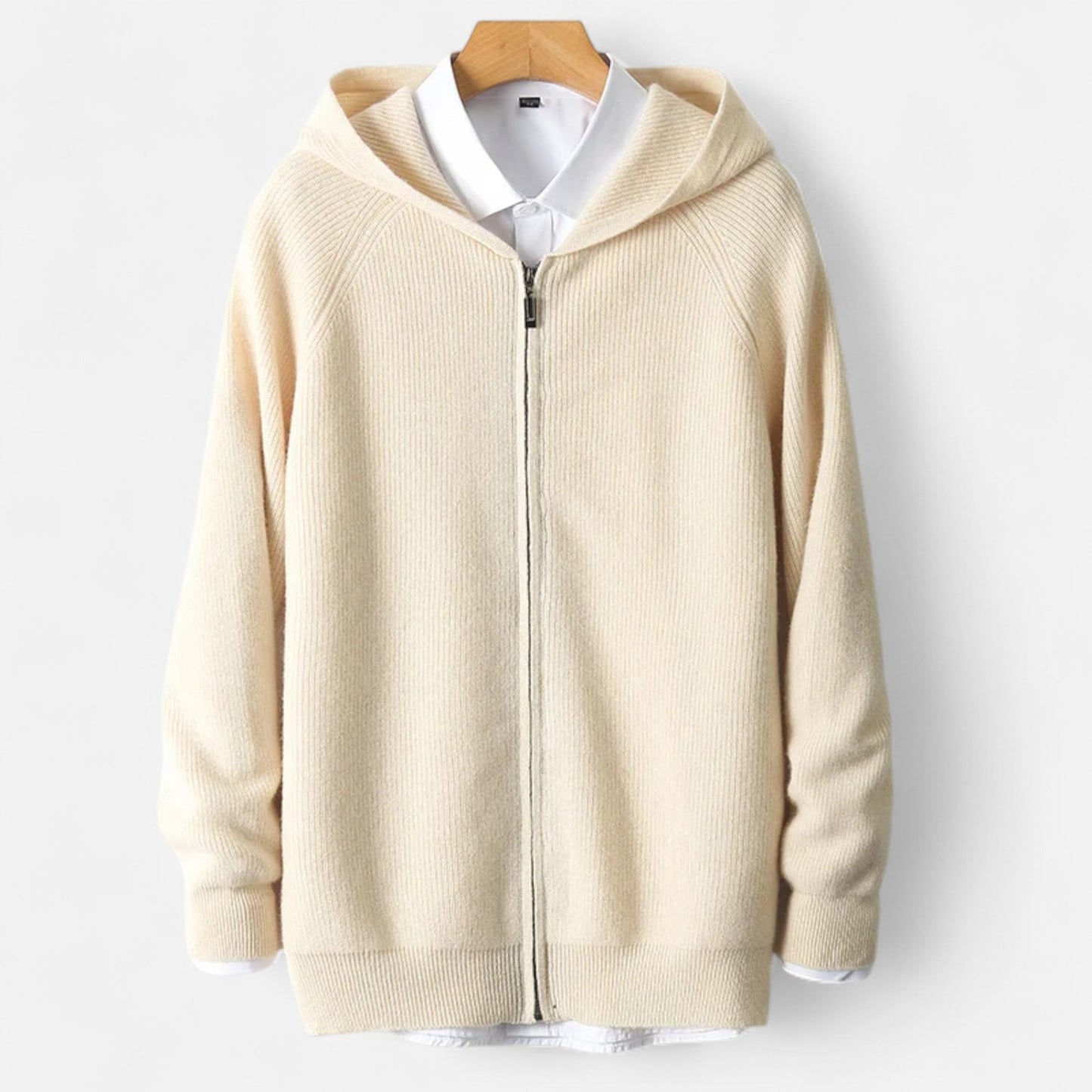 Warm Men's Fleece Hoodie Sweatshirt - OutfitLondon