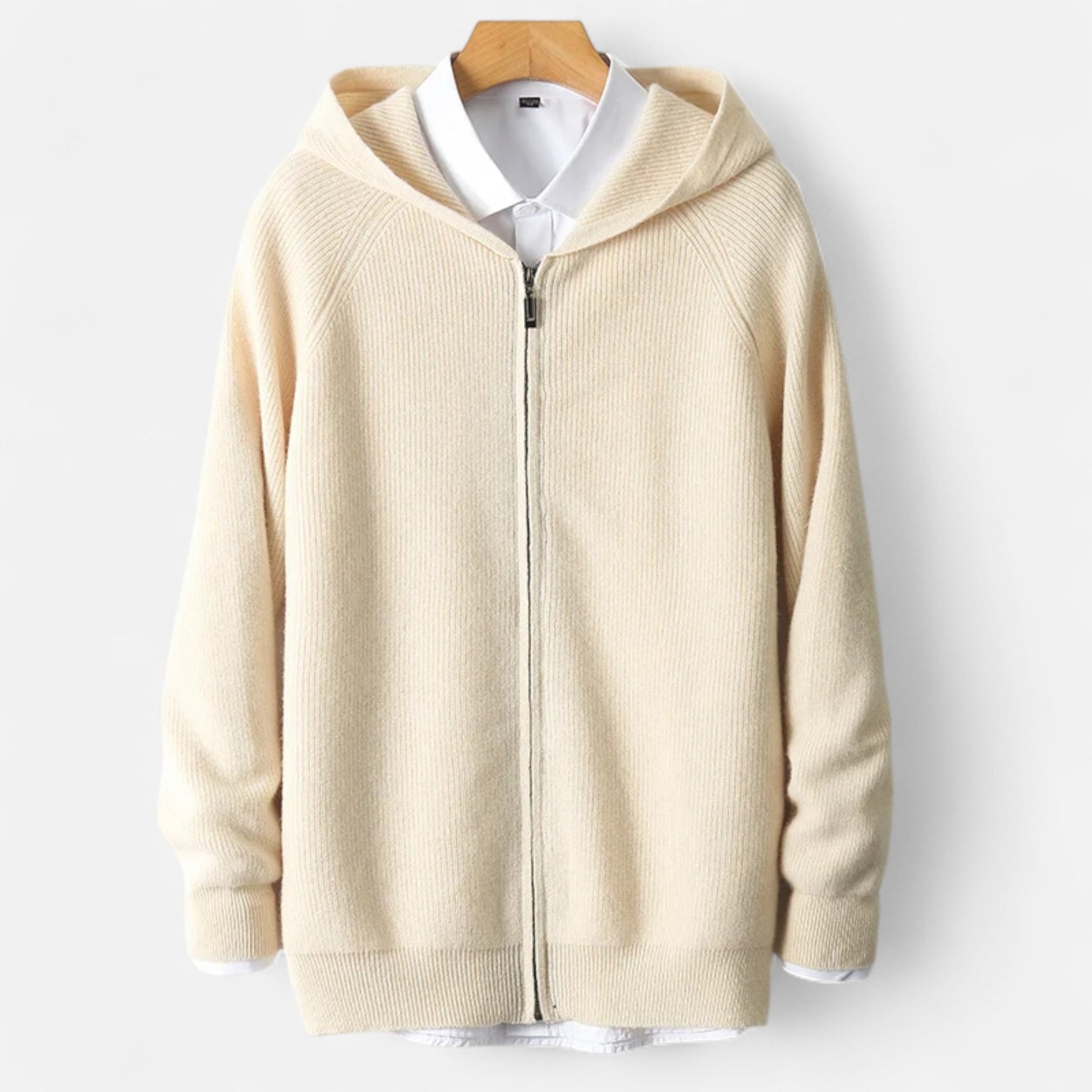 Warm Men's Fleece Hoodie Sweatshirt - OutfitLondon